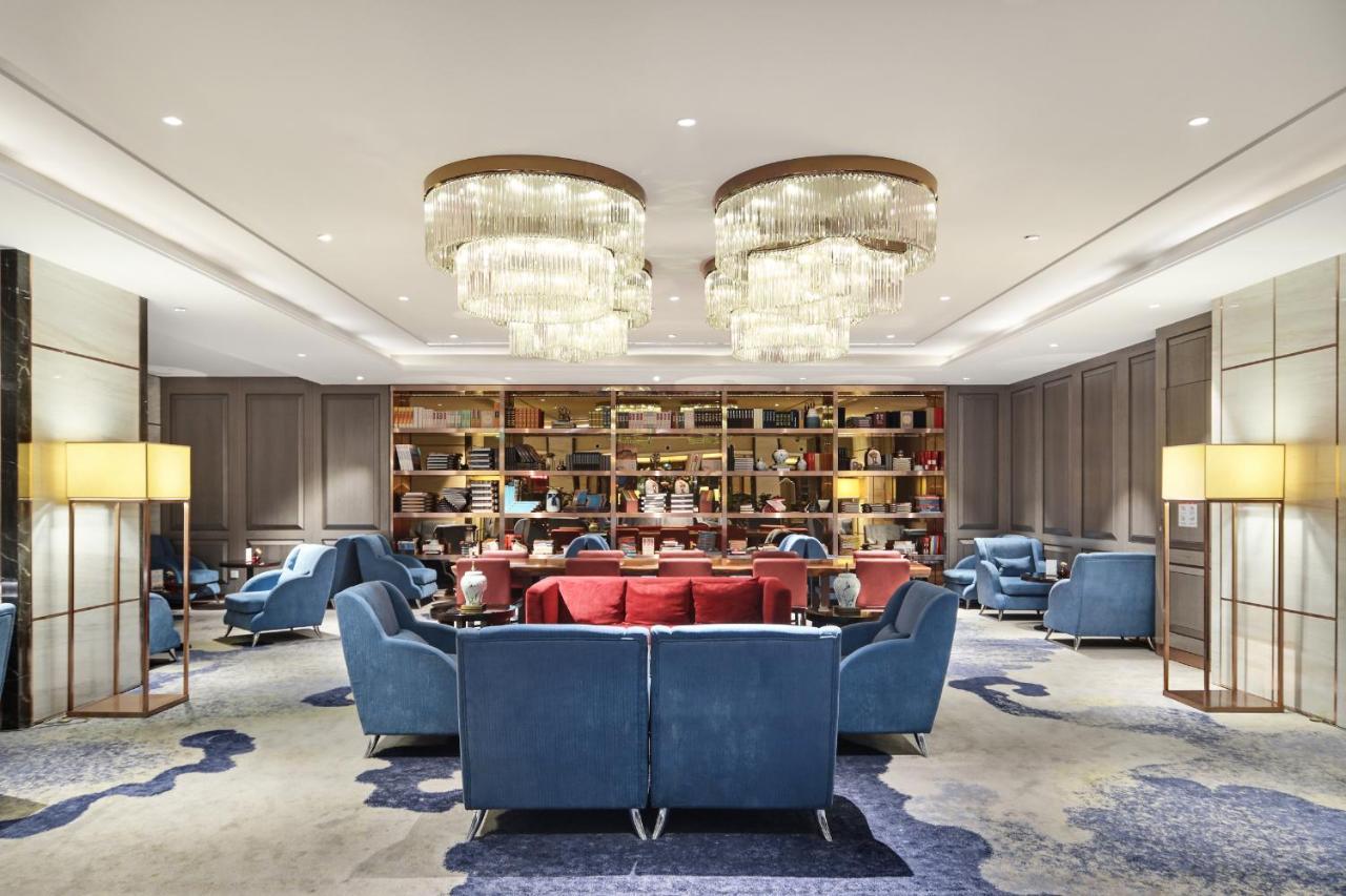 Jinan Luxury Blue Horizon Hotel Exterior foto