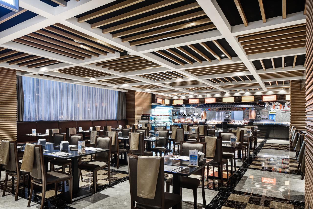 Jinan Luxury Blue Horizon Hotel Exterior foto