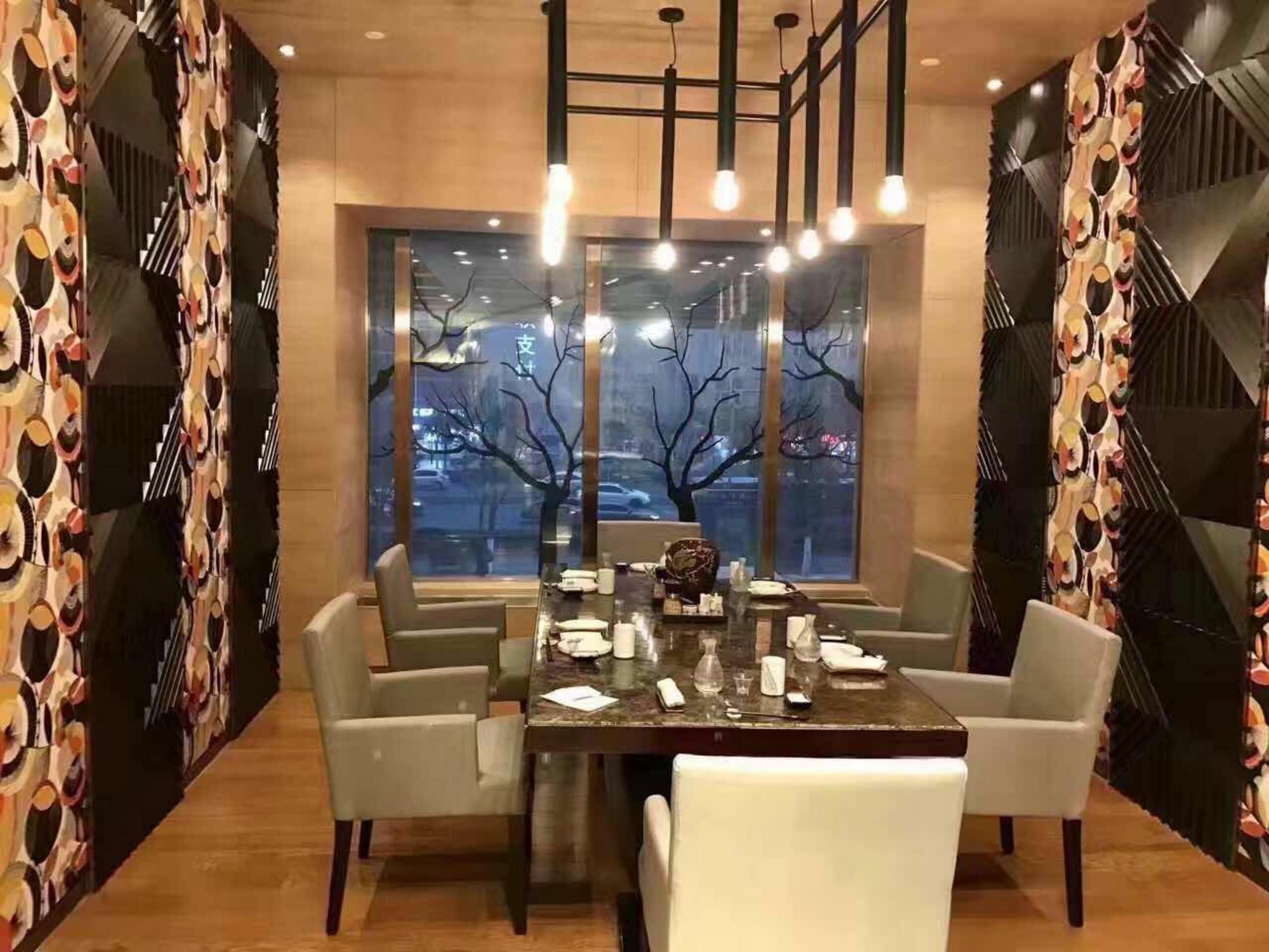 Jinan Luxury Blue Horizon Hotel Exterior foto