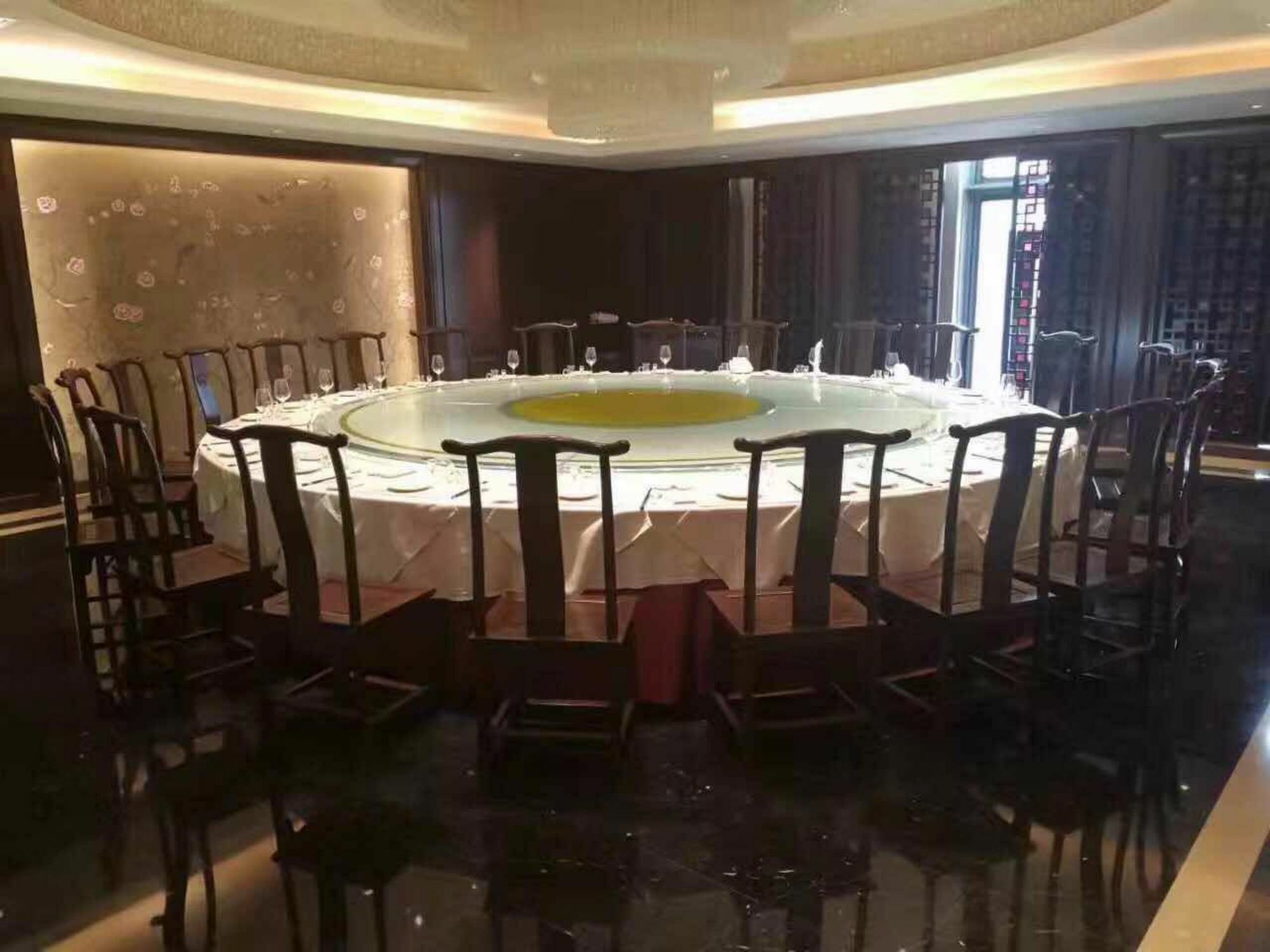 Jinan Luxury Blue Horizon Hotel Exterior foto