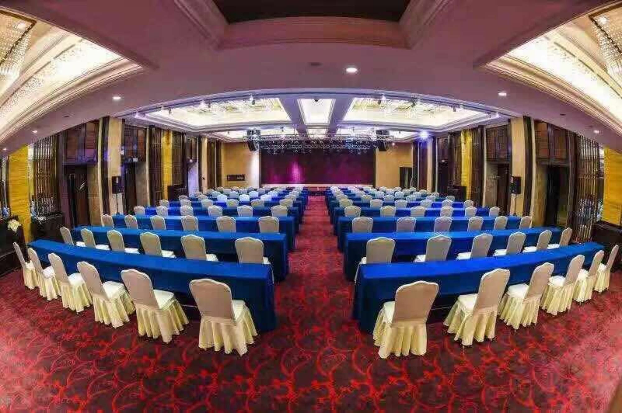 Jinan Luxury Blue Horizon Hotel Exterior foto